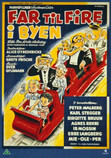 Far til Fire - I Byen [dvd] - Far til Fire - Film - hau - 5708758702744 - 1. desember 2017