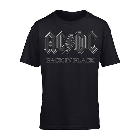 Cover for AC/DC · Back in Black (CLOTHES) [size M] [Black edition] (2018)