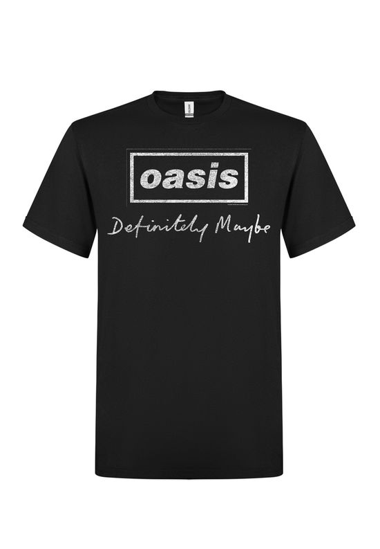 Cover for Oasis · Definitely Maybe Script (T-shirt) [size S] (2025)