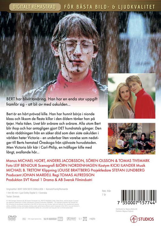 Bert den Siste Oskulden -(d.r) -  - Film -  - 7350007157744 - 12. december 2022