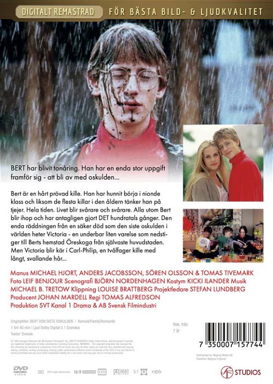 Bert den Siste Oskulden -(d.r) -  - Movies -  - 7350007157744 - December 12, 2022