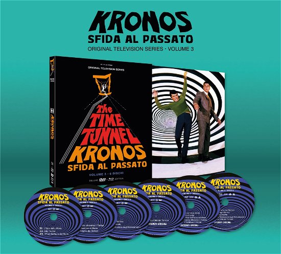 Kronos - Sfida Al Passato 03 (Deluxe Edition) (4 Dvd2 Blu-Ray) - Sinister Film - Film -  - 8057204799744 - 30. august 2023