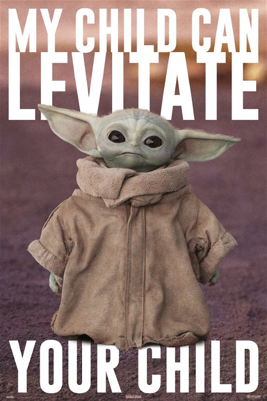 Cover for Star Wars: The Mandalorian · Baby Yoda (Poster 61x91,50 Cm) (MERCH)