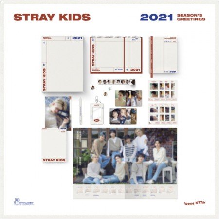 2021 SEASON'S GREETINGS - STRAY KIDS - Merchandise -  - 8809561925744 - 30. december 2020
