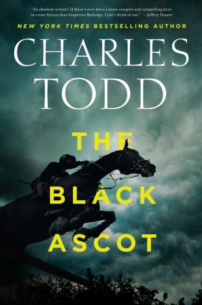 Cover for Charles Todd · The Black Ascot - Inspector Ian Rutledge Mysteries (Hardcover Book) (2019)