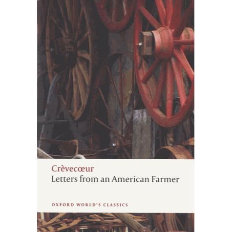 Cover for J. Hector St John de Crevecoeur · Letters from an American Farmer - Oxford World's Classics (Paperback Book) (2009)