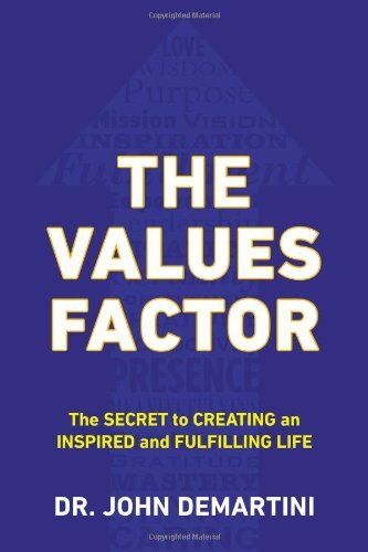 Cover for Demartini, John F. (John F. Demartini) · Values Factor: The Secret to Creating an Inspired and Fulfilling Life (Paperback Book) (2013)