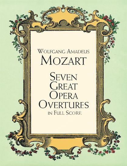 Cover for Music Scores · Seven Great Opera Overtures in Full Score (Dover Music Scores) (Paperback Book) (2011)