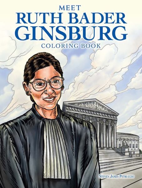 Cover for Steven James Petruccio · Meet Ruth Bader Ginsburg Coloring Book (Paperback Book) (2020)