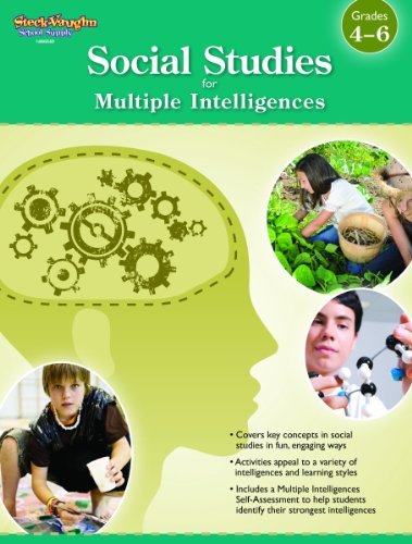 Cover for Steck-vaughn · Social Studies for Multiple Intelligences: Reproducible Grades 4-6 (Sv School Supply Multiple Intelligences) (Taschenbuch) (2011)