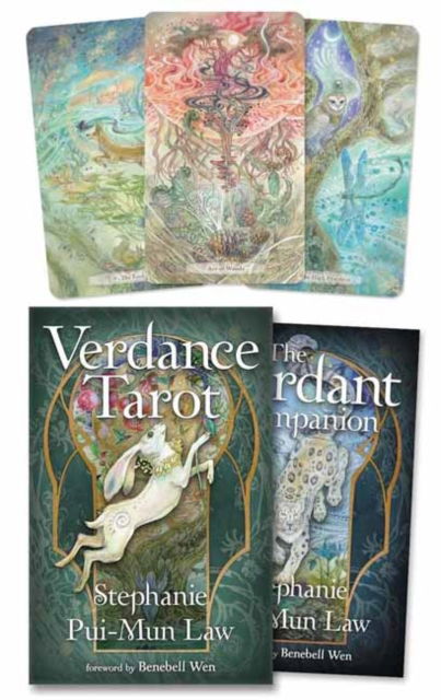 Cover for Stephanie Pui-Mun Law · Verdance Tarot: 78 Cards and 336-Page Color Guidebook (Buch) (2025)