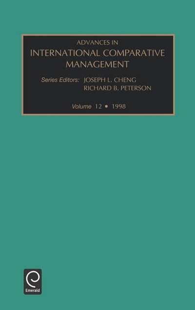 Cover for Prasad · Advances in International Comparative Management - Advances in International Management (Hardcover Book) [1st edition] (1998)