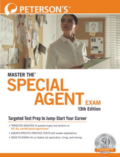 Master the™ Special Agent Exam - Master the™ - Peterson's - Książki - Peterson's Guides,U.S. - 9780768945744 - 22 czerwca 2021