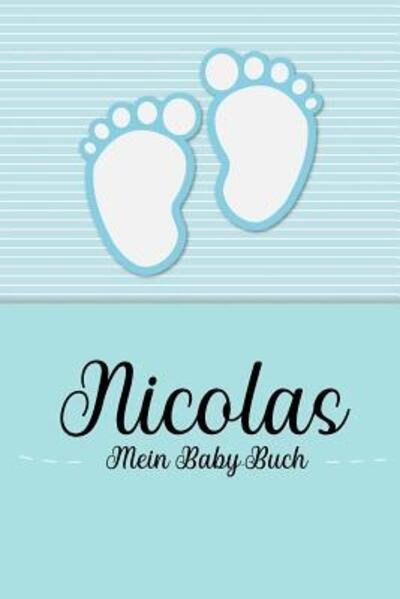 Cover for En Lettres Baby-Buch · Nicolas - Mein Baby-Buch (Taschenbuch) (2019)