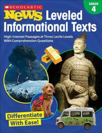 Scholastic News Leveled Informational Texts : Grade 4 - Scholastic Teacher Resources - Książki - Scholastic Teaching Resources (Teaching  - 9781338284744 - 2019