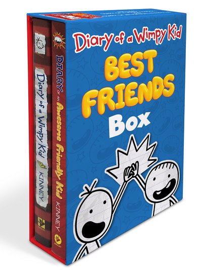 Diary of a Wimpy Kid Best Friends Box - Jeff Kinney - Bøker -  - 9781419745744 - 8. oktober 2019