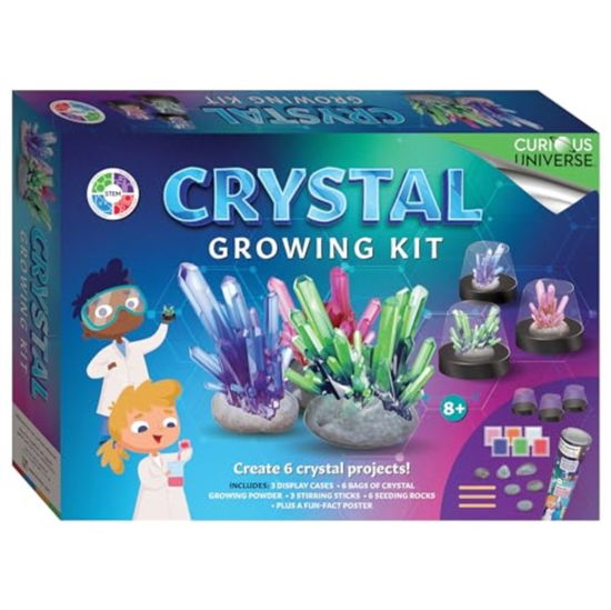 Cover for Hinkler Pty Ltd · Curious Universe Crystal Growing Kit - Crystal Growing (Book) (2023)