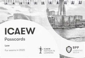 ICAEW Law: Passcards - BPP Learning Media - Bøger - BPP Learning Media - 9781509781744 - 28. august 2019