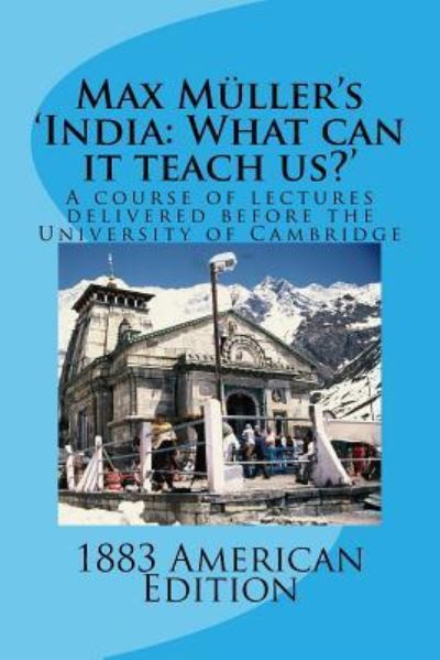 Cover for Max Muller · Max Muller's 'india (Paperback Book) (2017)