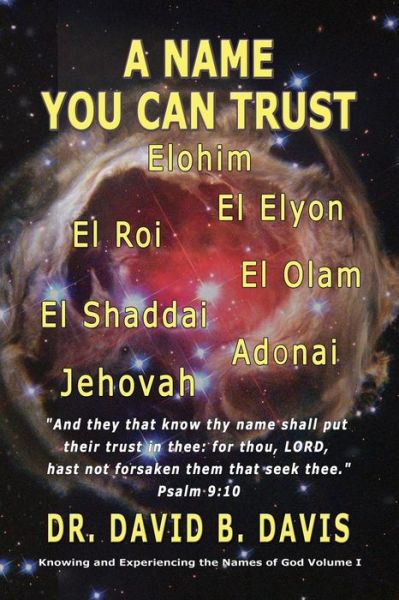 Cover for Dr David B Davis · A Name You Can Trust (Pocketbok) (2015)