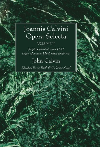 Cover for John Calvin · Joannis Calvini Opera Selecta, Vol. Ii: Tractus Theologicos Minores Ab Anno 1542 Usque Ad Annum 1564 Editos Continens (Paperback Book) (2011)