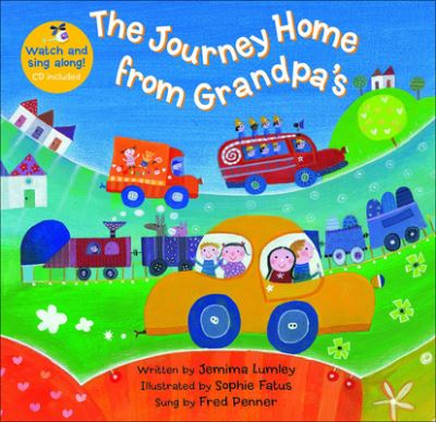 Cover for Jemima Lumley · The Journey Home from Grandpa's W/CD (Hardcover Book) (2011)