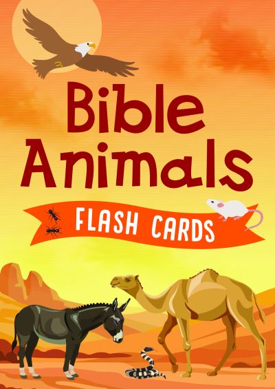 Bible Animals Flash Cards - Compiled by Barbour Staff - Brädspel - Barbour Kidz - 9781636092744 - 1 juni 2022