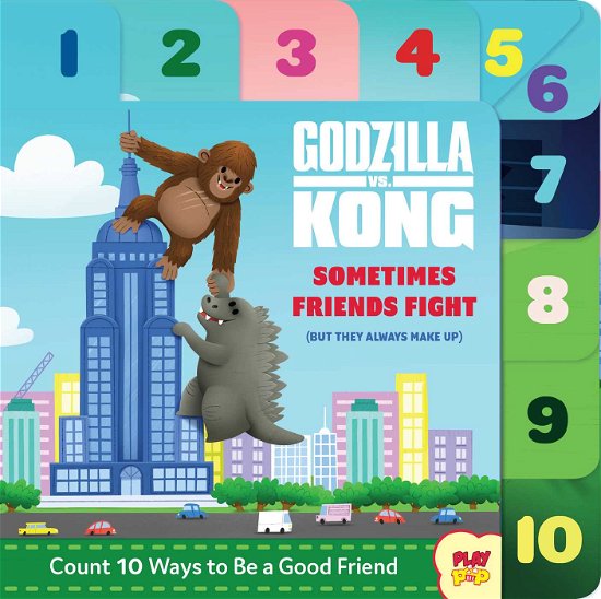 Cover for Carol Herring · Godzilla vs. Kong: Sometimes Friends Fight (Board book) (2021)