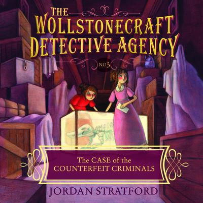 Cover for Jordan Stratford · The Case of the Counterfeit Criminals Lib/E (CD) (2017)