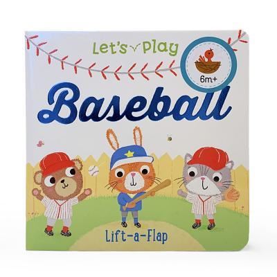 Let's Play Baseball Chunky Lift-A-Flap Board Book - Ginger Swift - Books - Cottage Door Press - 9781680523744 - January 22, 2019