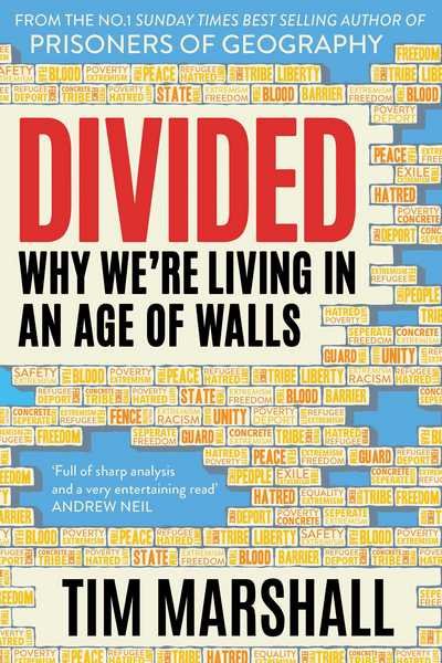 Cover for Tim Marshall · Divided: Why We're Living in an Age of Walls (Paperback Bog) (2018)
