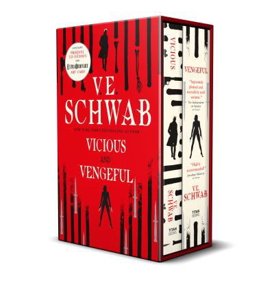 Vicious / Vengeful slipcase - V.E. Schwab - Kirjat - Titan Books Ltd - 9781789099744 - keskiviikko 27. lokakuuta 2021