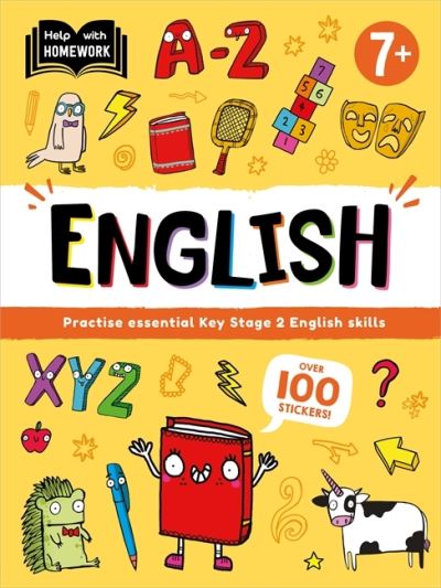 Cover for Autumn Publishing · Help With Homework: Age 7+ English - Practise essential Key Stage 2 English skills (Paperback Book) (2024)