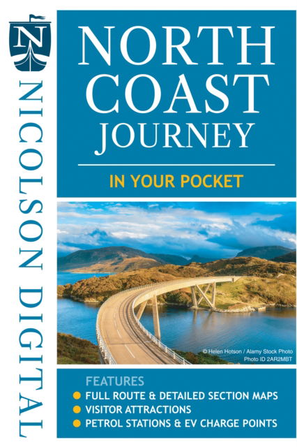 Cover for Val Fry · North Coast Journey in Your Pocket: Nicolson Maps (Map) (2024)