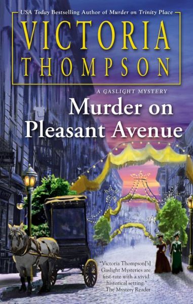 Cover for Victoria Thompson · Murder On Pleasant Avenue (Hardcover Book) (2020)