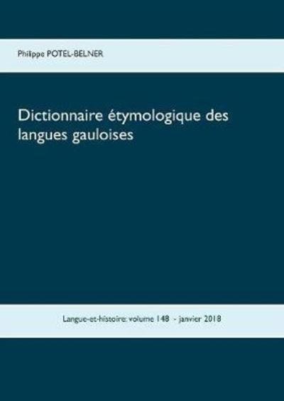 Cover for Potel-Belner · Dictionnaire étymologique (Bok) (2018)