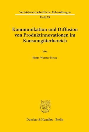 Cover for Hesse · Kommunikation und Diffusion von P (Buch) (1987)