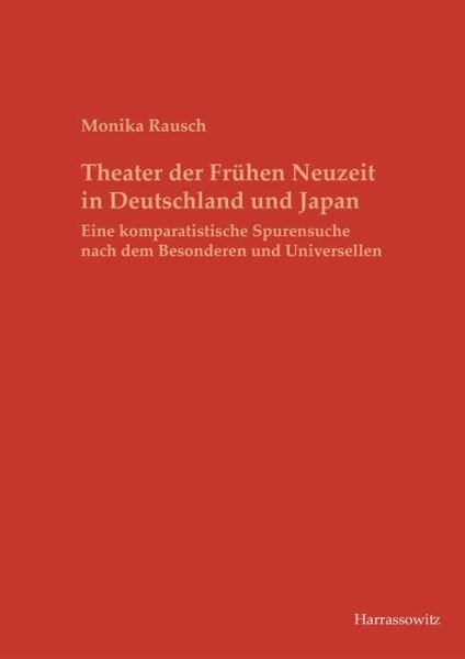 Cover for Rausch · Theater der Frühen Neuzeit in De (Bok) (2017)