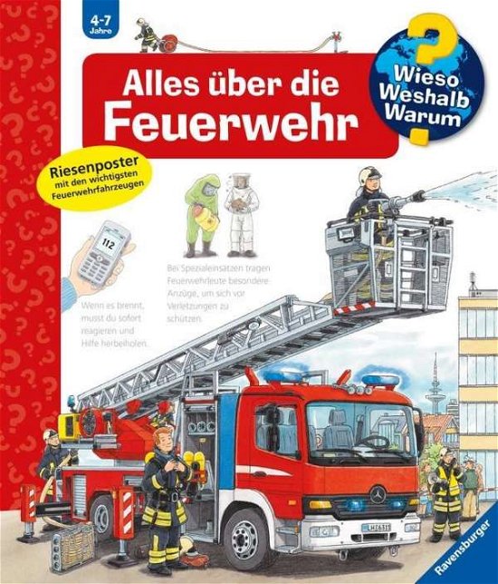 Cover for Nieländer, Peter; Erne, Andrea · WWW2 Alles über die Feuerwehr (Leksaker) (2013)