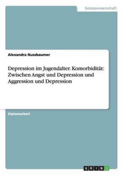 Cover for Nussbaumer · Depression im Jugendalter - (Book)