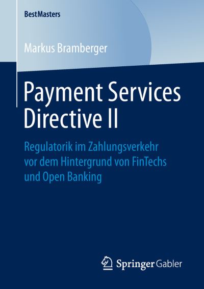 Cover for Bramberger · Payment Services Directive II (Book) [1. Aufl. 2019 edition] (2019)
