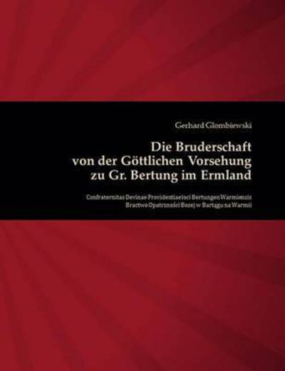 Cover for Glombiewski · Die Bruderschaft von der Gö (Book) (2016)