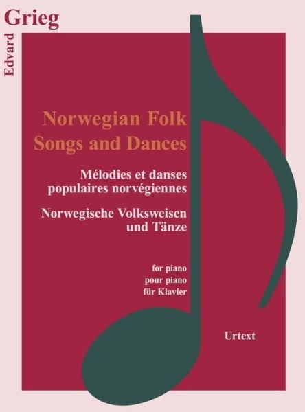 Norwegian Folk Songs, für Klavier - Grieg - Bøger -  - 9783741914744 - 