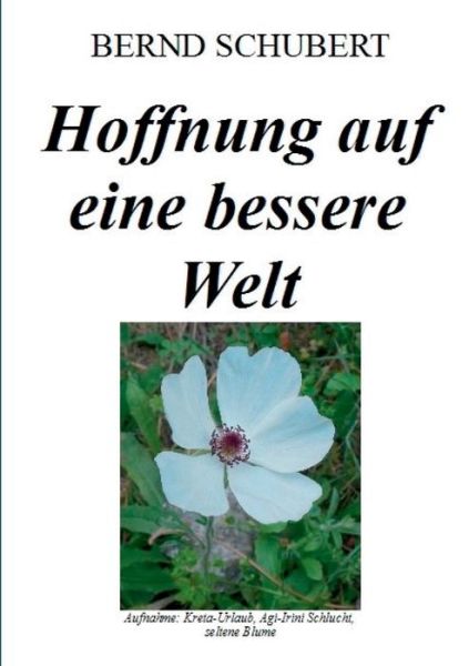 Hoffnung auf eine bessere Welt - Schubert - Boeken -  - 9783750431744 - 20 maart 2020