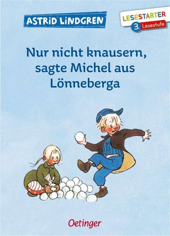 Cover for Lindgren · Nur nicht knausern, sagte Mich (Buch)