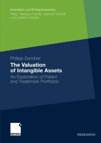 Cover for Philipp Sandner · The Valuation of Intangible Assets: An Exploration of Patent and Trademark Portfolios - Innovation und Entrepreneurship (Pocketbok) [2010 edition] (2009)