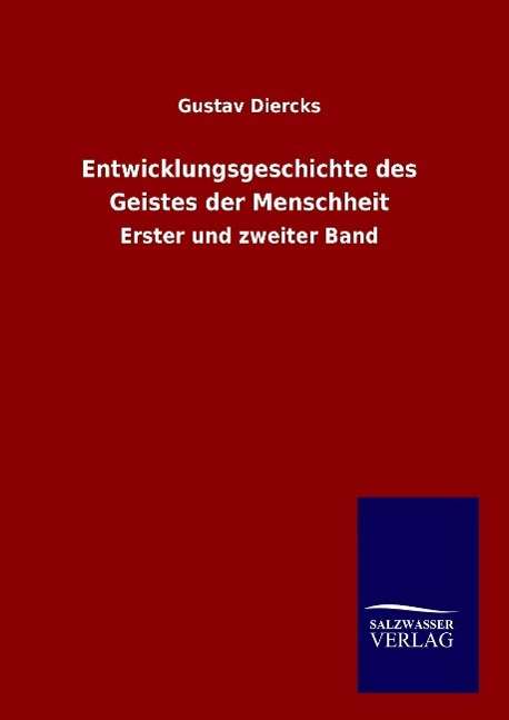 Cover for Diercks · Entwicklungsgeschichte des Geis (Book) (2014)