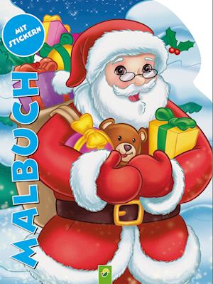 Cover for Malbuch Weihnachtsmann (Buch) (2022)