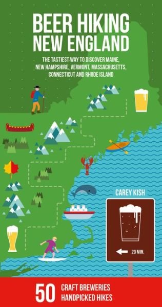 Cover for Helvetiq · Beer Hiking New England (Paperback Book) (2023)
