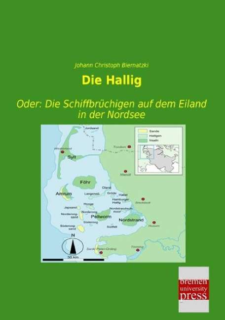 Cover for Biernatzki · Die Hallig (Book)